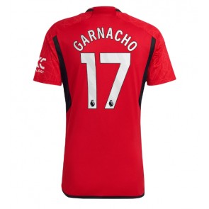 Manchester United Alejandro Garnacho #17 Hemmatröja 2023-24 Kortärmad